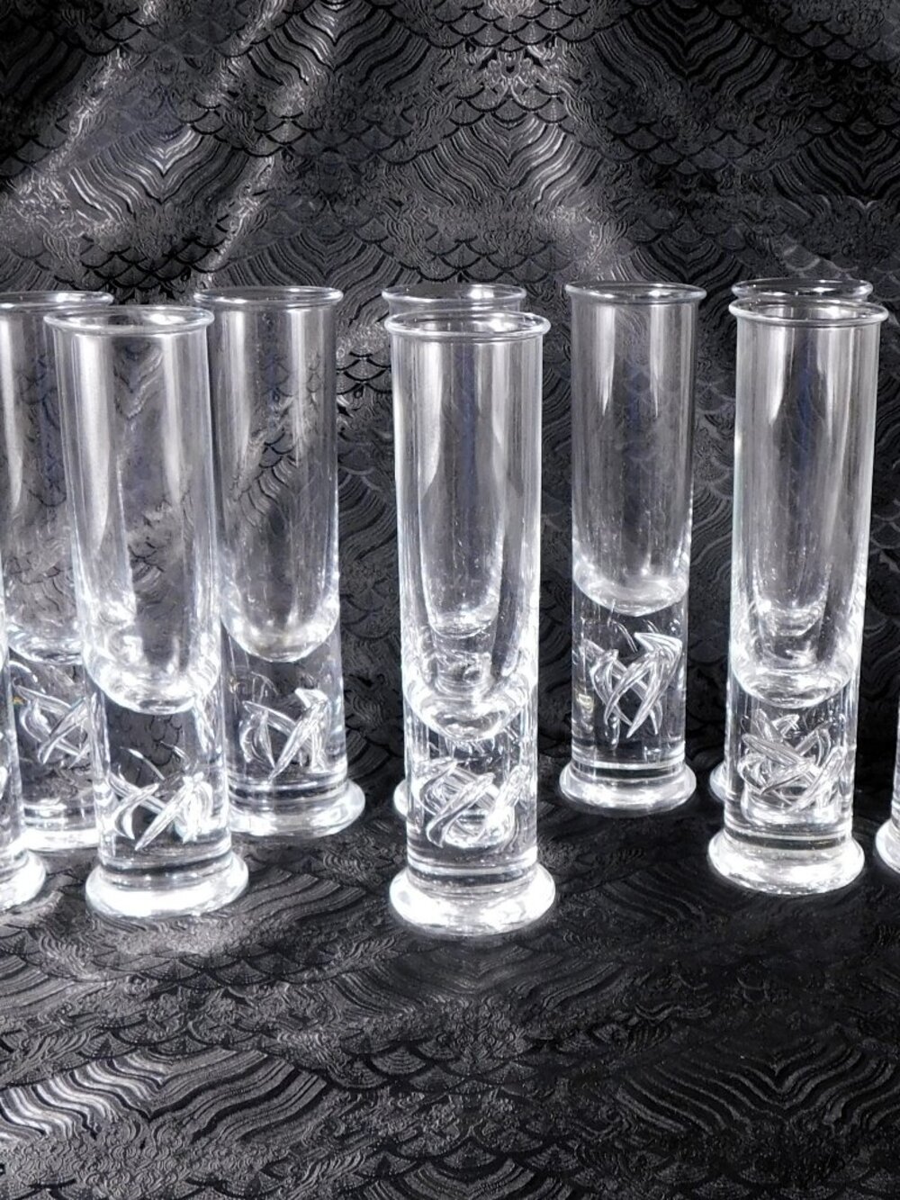 Set of Ten Holmegaard High Life Beer or Pilsner Glasses  # 24077